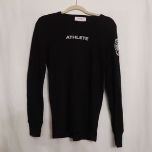 SoulCycle "Athlete" Long Sleeve Waffle Shirt